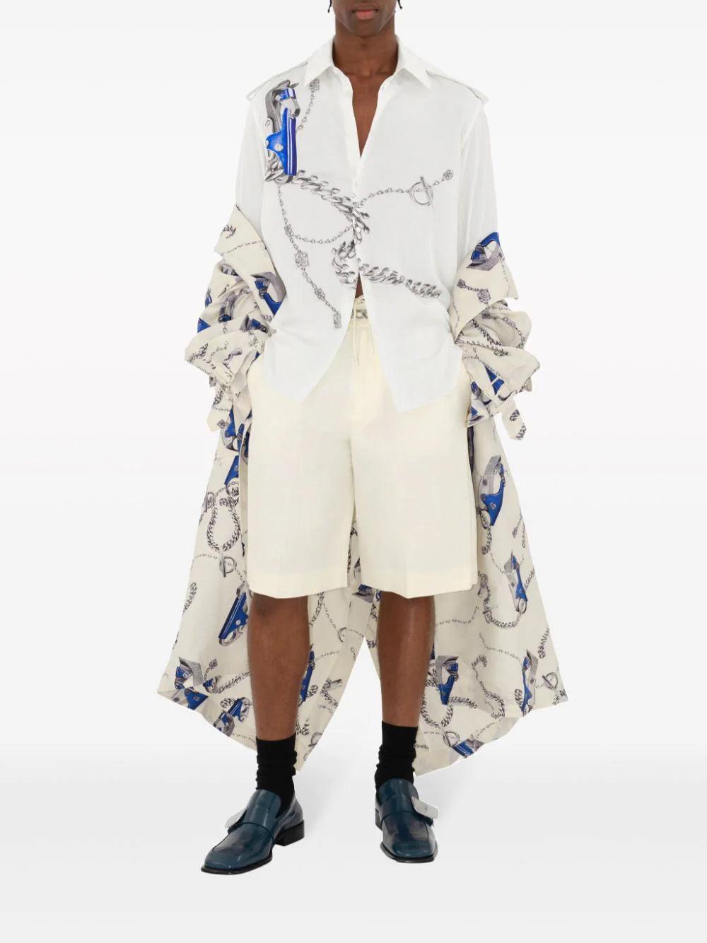 Burberry Canvas Tailored Shorts
