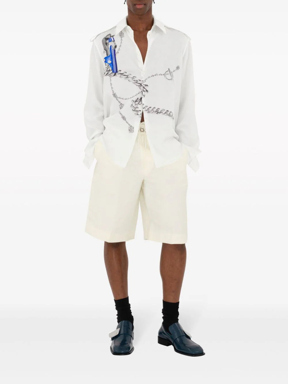 Burberry Canvas Tailored Shorts