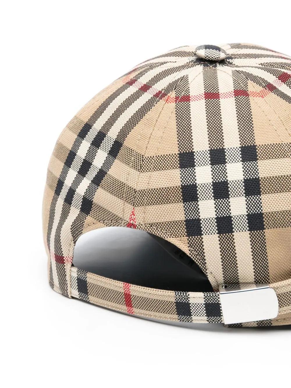 Burberry Check Baseball Cap