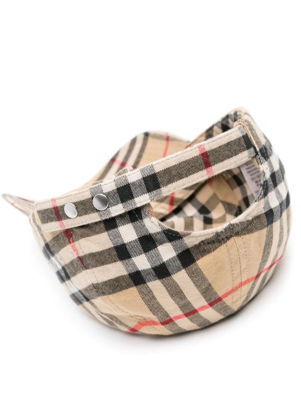 Burberry Check Baseball Cap