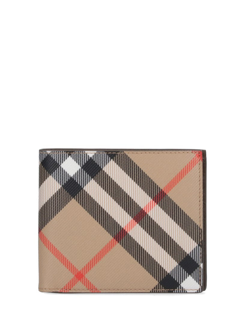 Burberry Check bifold wallet