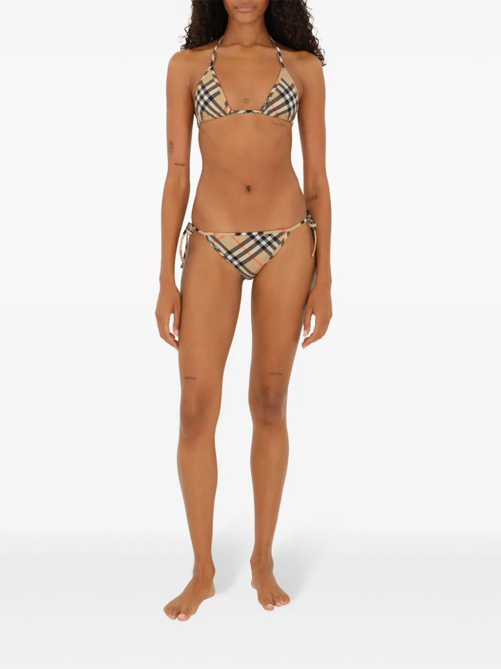 Burberry Check Bikini Briefs
