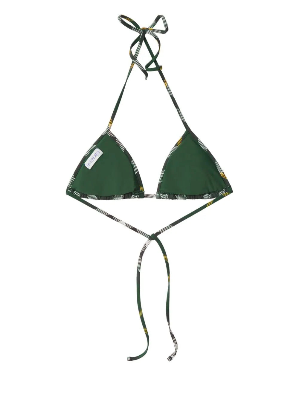 Burberry Check Bikini Top