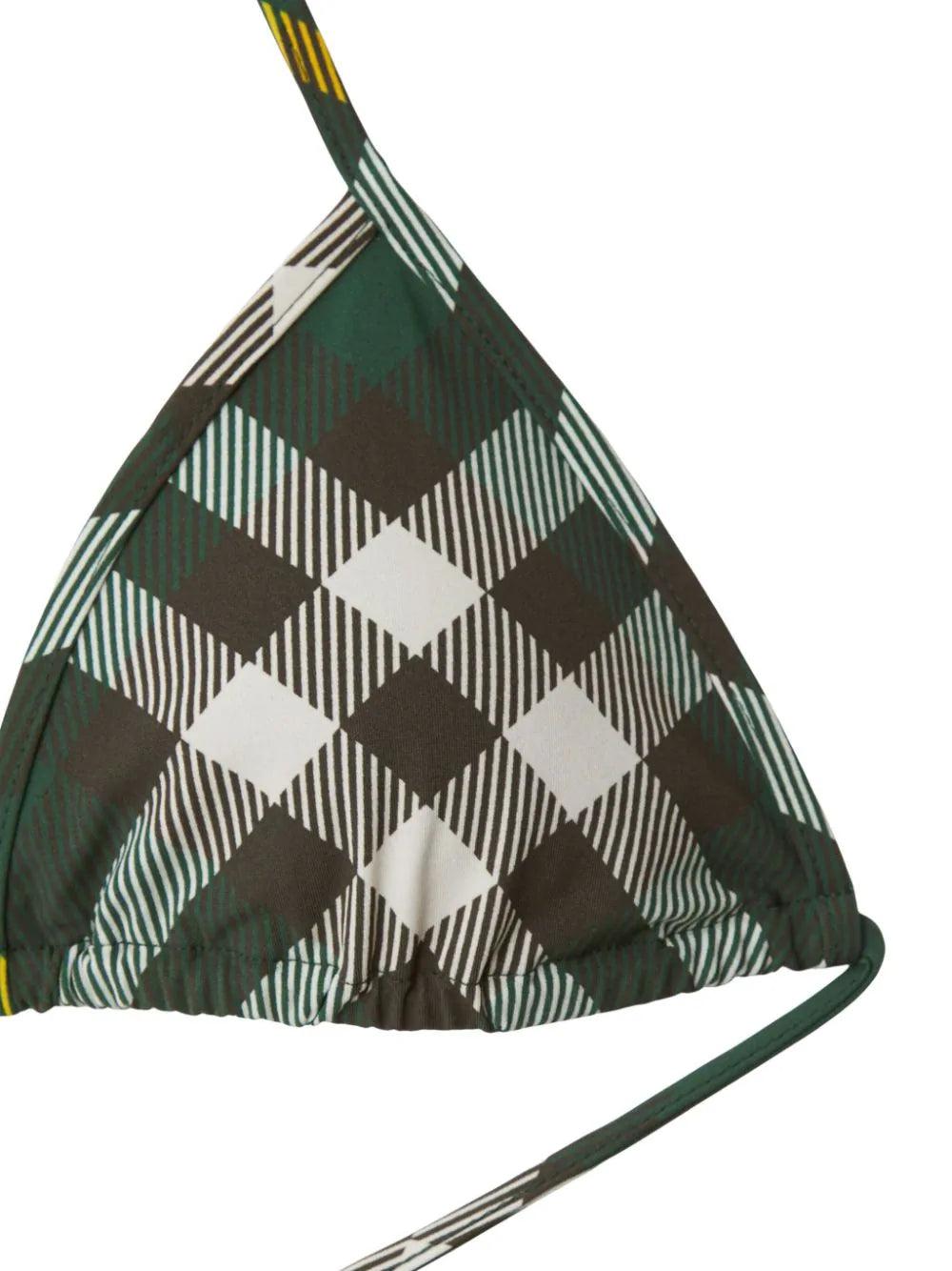 Burberry Check Bikini Top