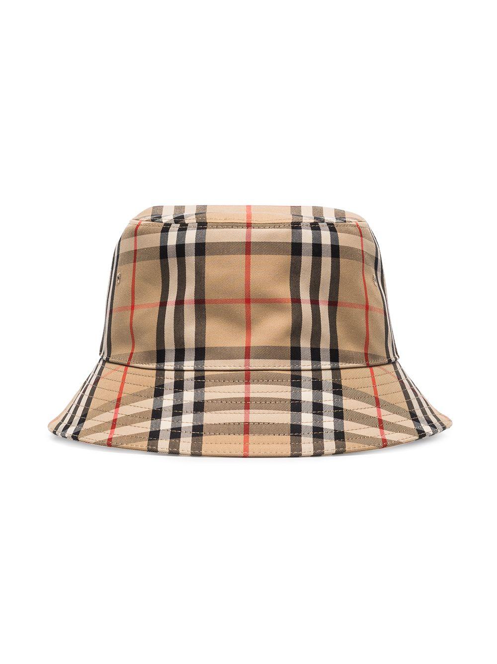 Burberry Check Bucket Hat