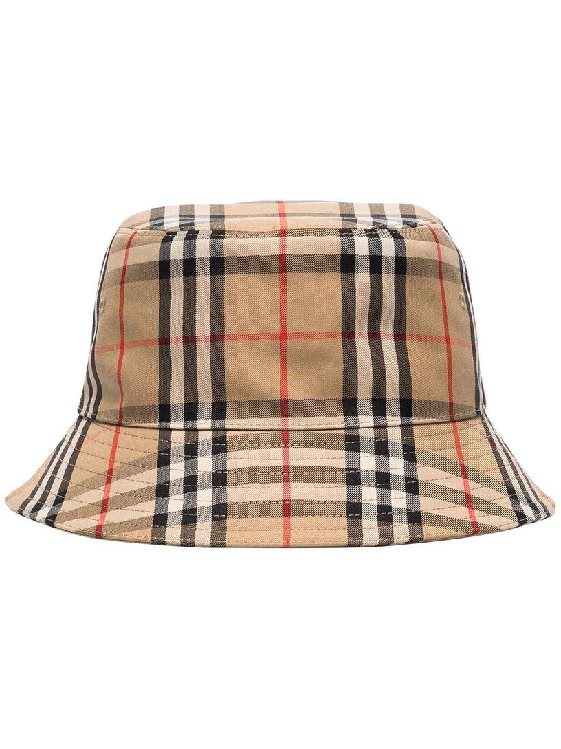 Burberry Check bucket hat
