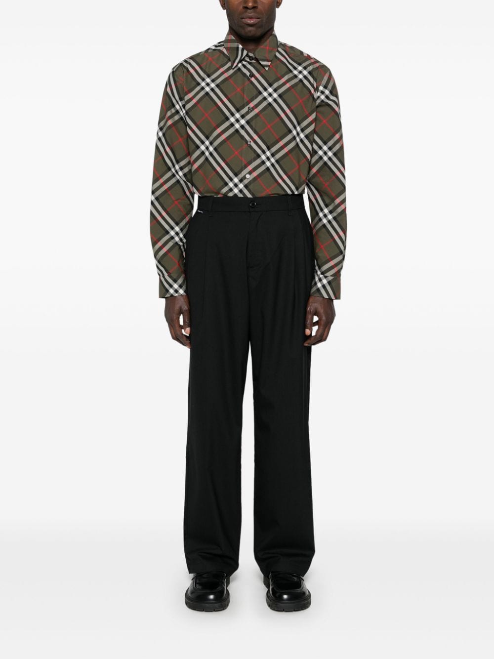 Burberry Check Cotton Shirt