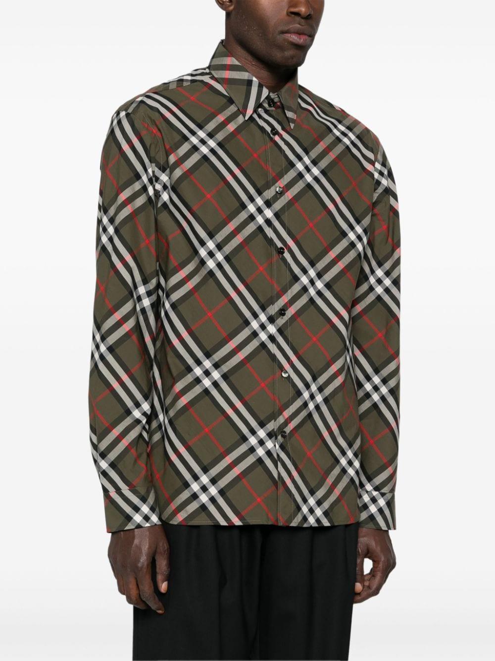 Burberry Check Cotton Shirt