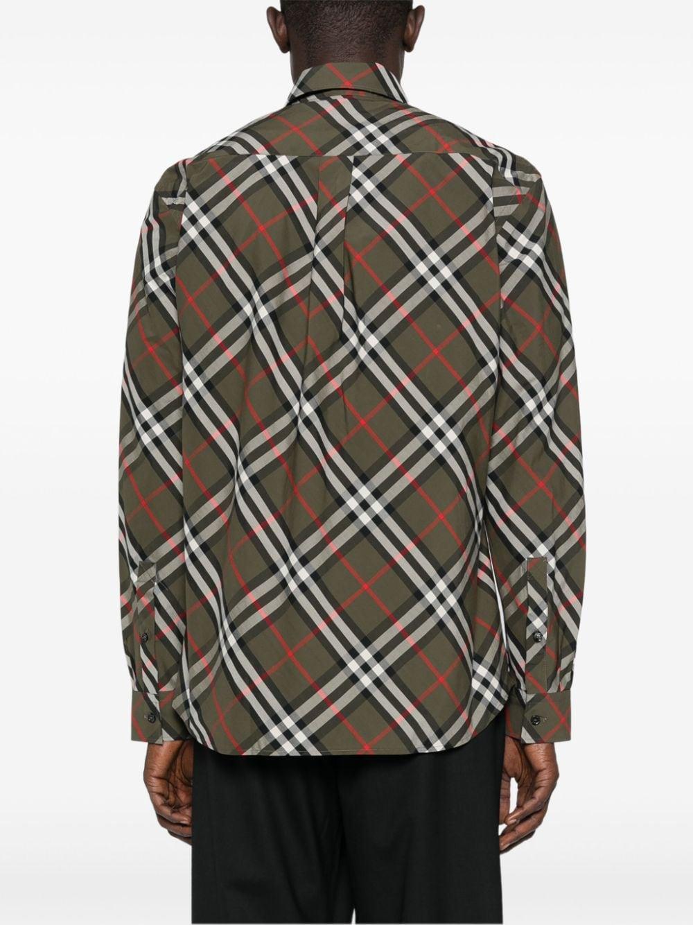 Burberry Check Cotton Shirt