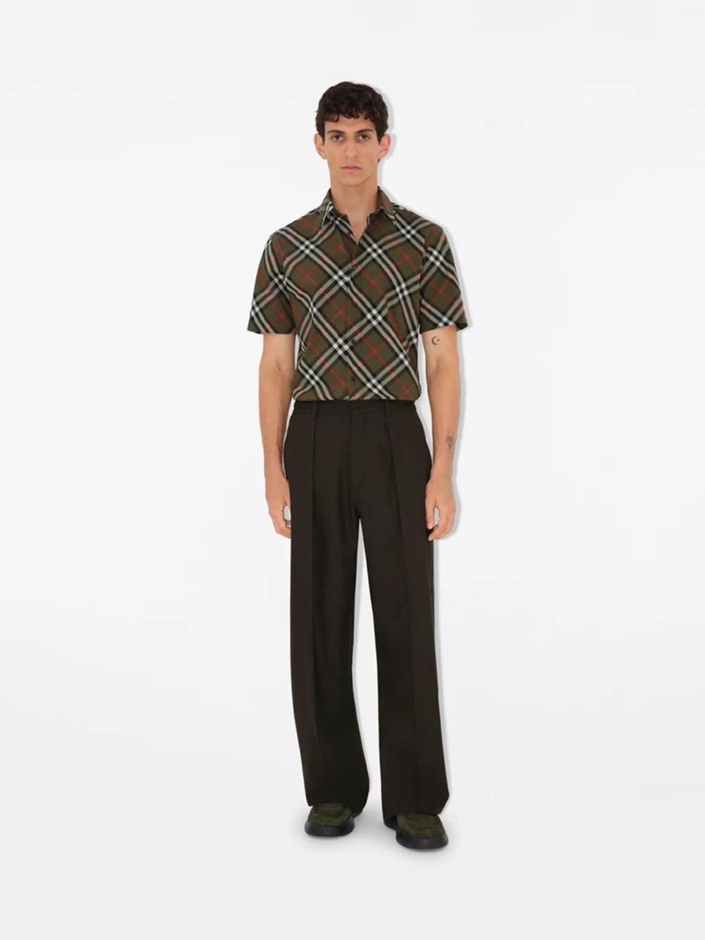 Burberry Check Cotton Shirt
