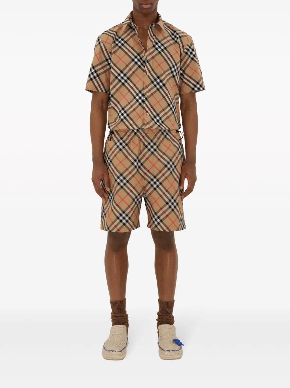 Burberry Check Cotton Shirt