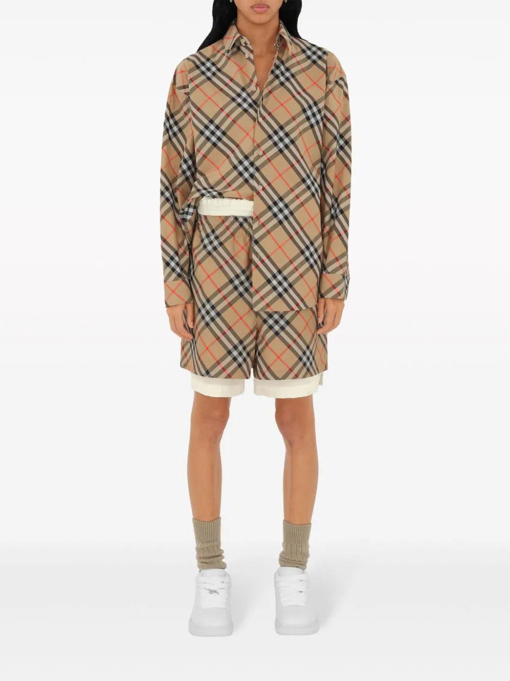 Burberry Check Cotton Shirt