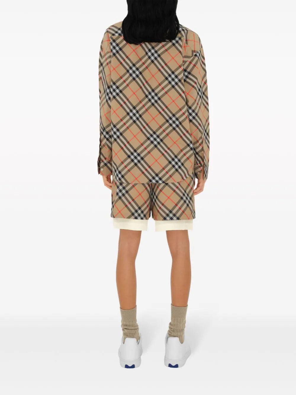 Burberry Check Cotton Shirt