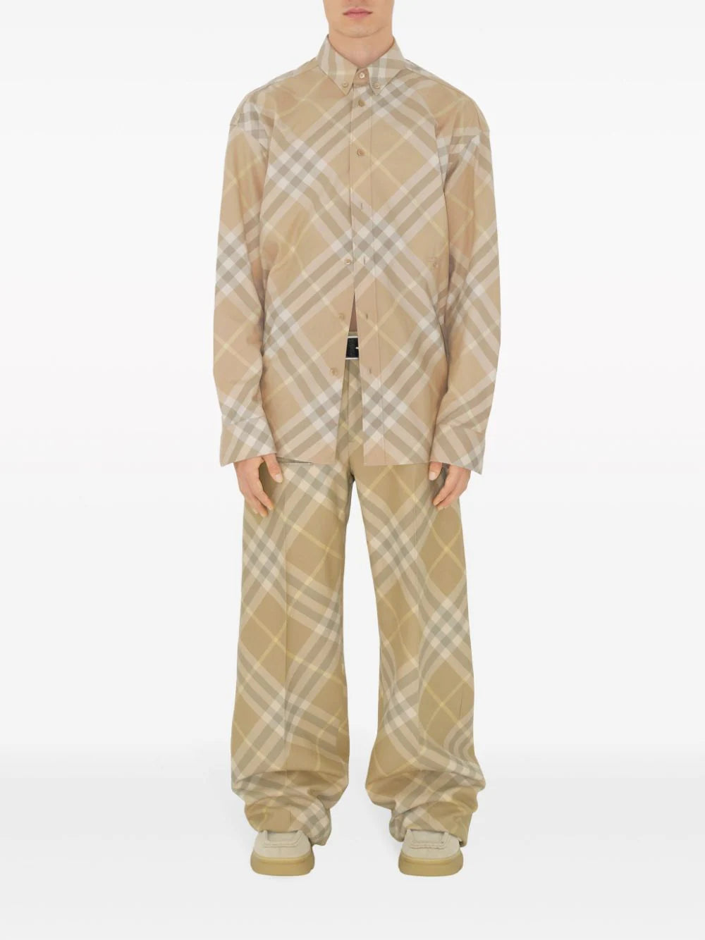 Burberry Check Cotton Shirt