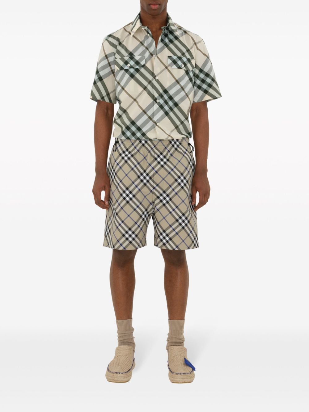 Burberry Check Cotton Shirt