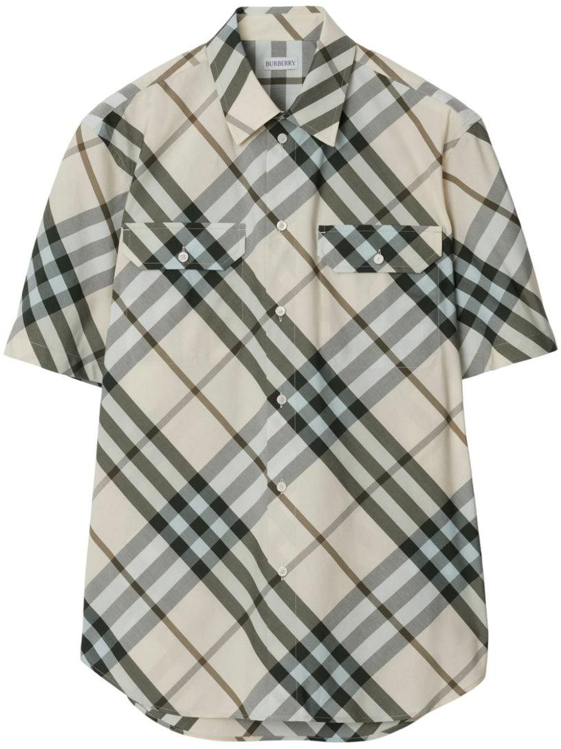 Burberry Check cotton shirt