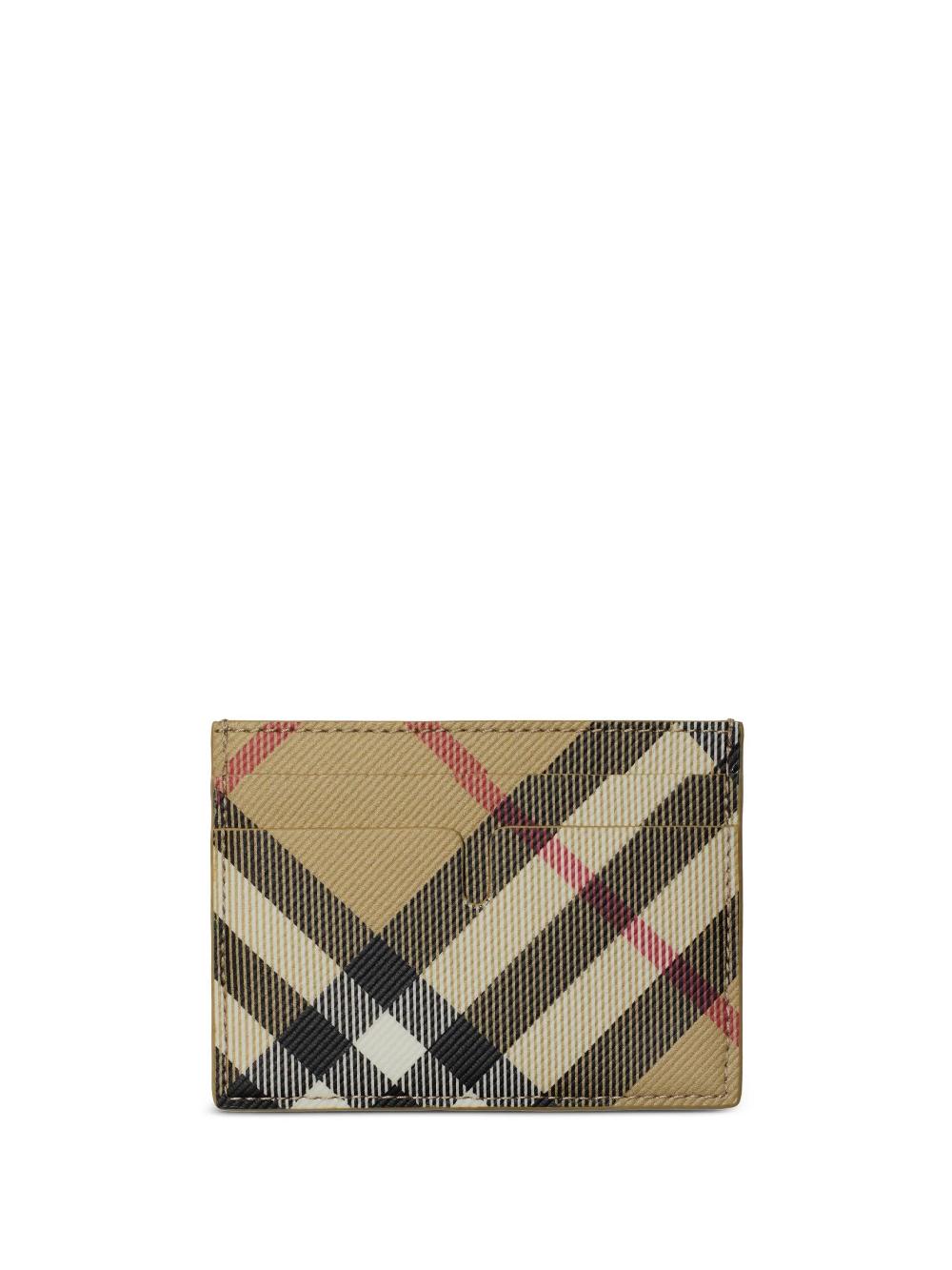 Burberry Check Credit Card Holder