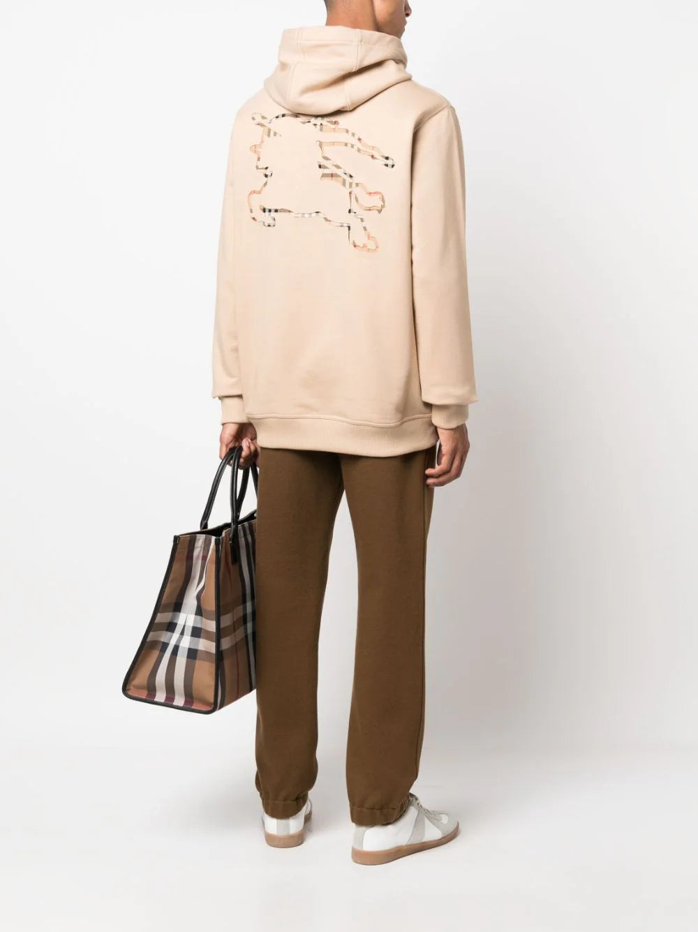 Burberry Check Ekd Hoodie