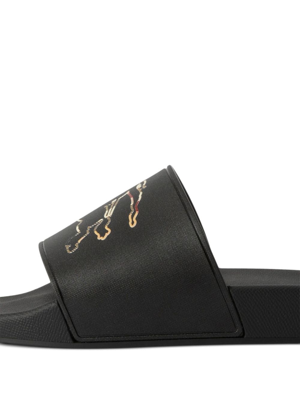 Burberry Check Ekd Motif Slides