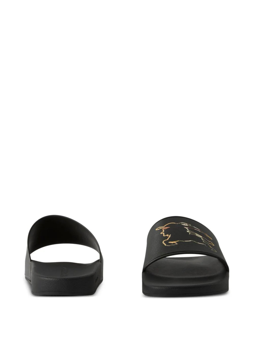 Burberry Check Ekd Motif Slides