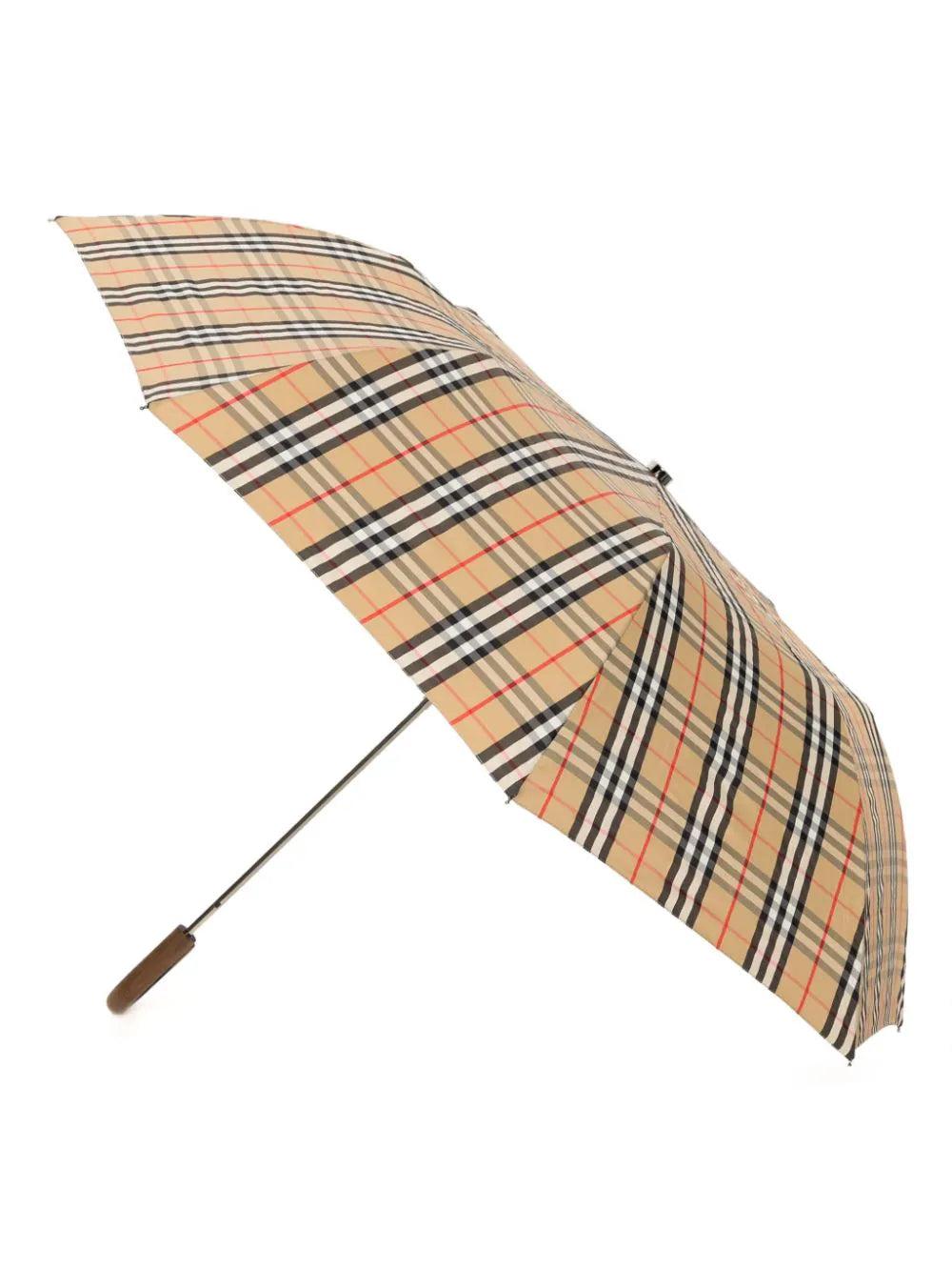 Burberry Check Folding Umbrella