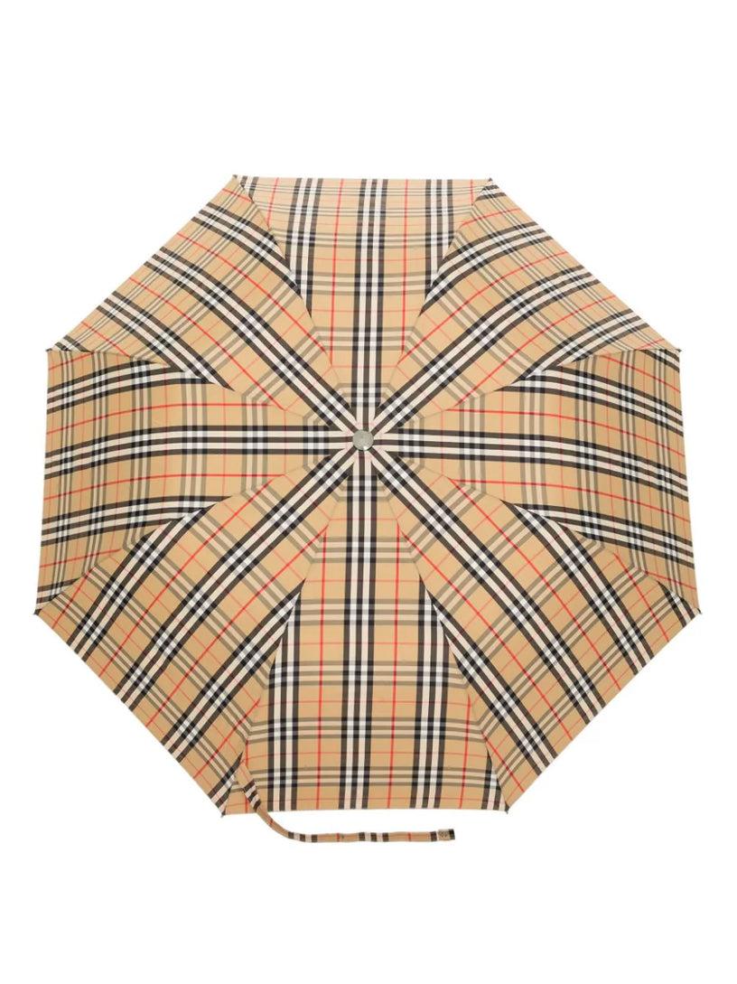 Burberry Check folding umbrella