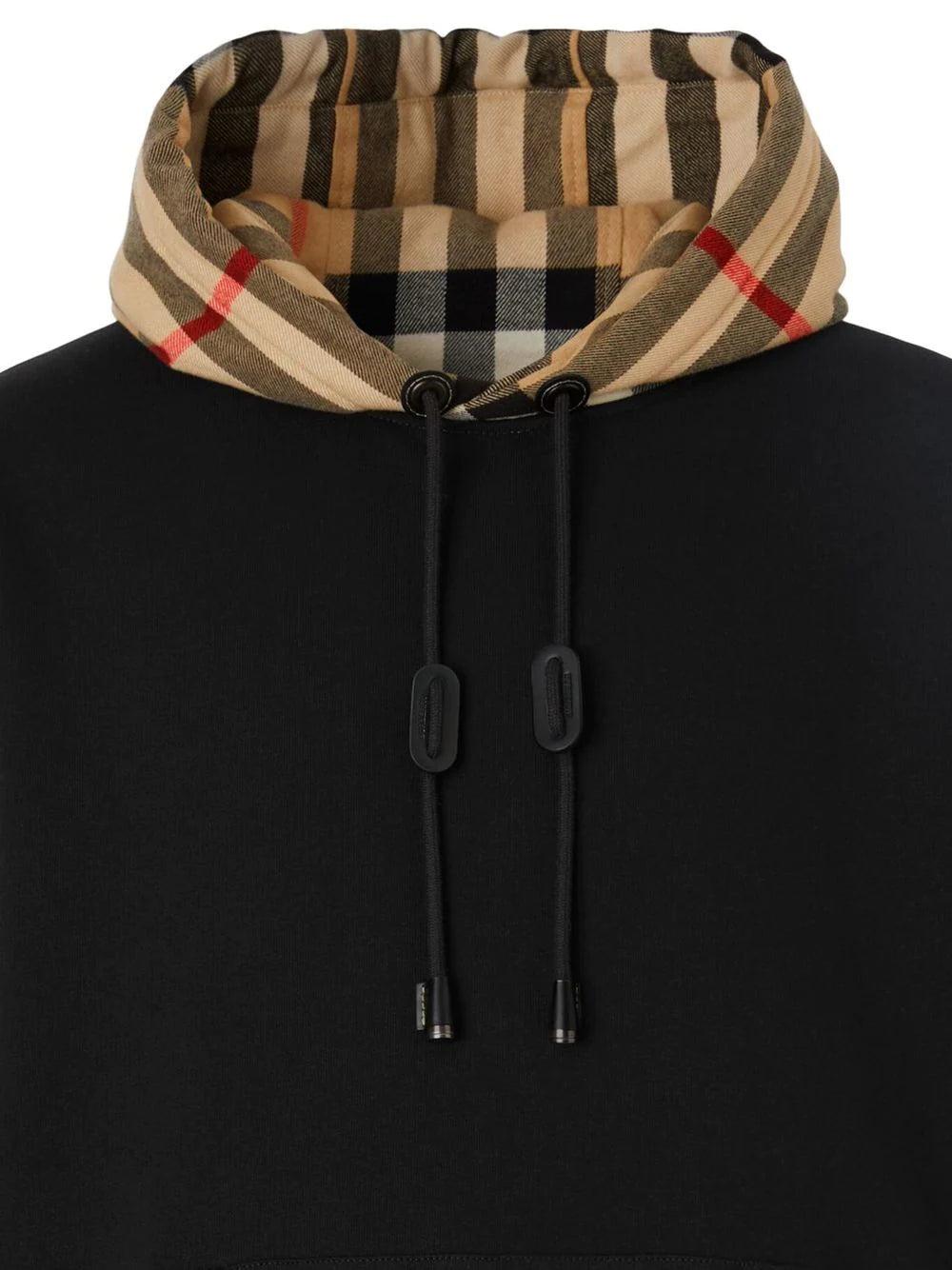 Burberry Check Hood Hoodie