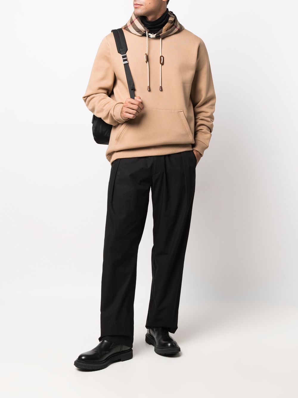 Burberry Check Hood Hoodie