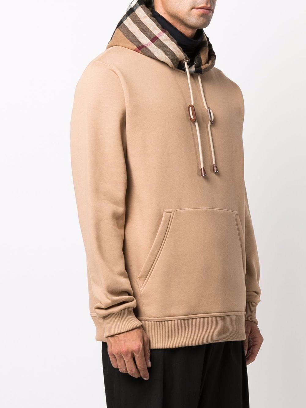 Burberry Check Hood Hoodie