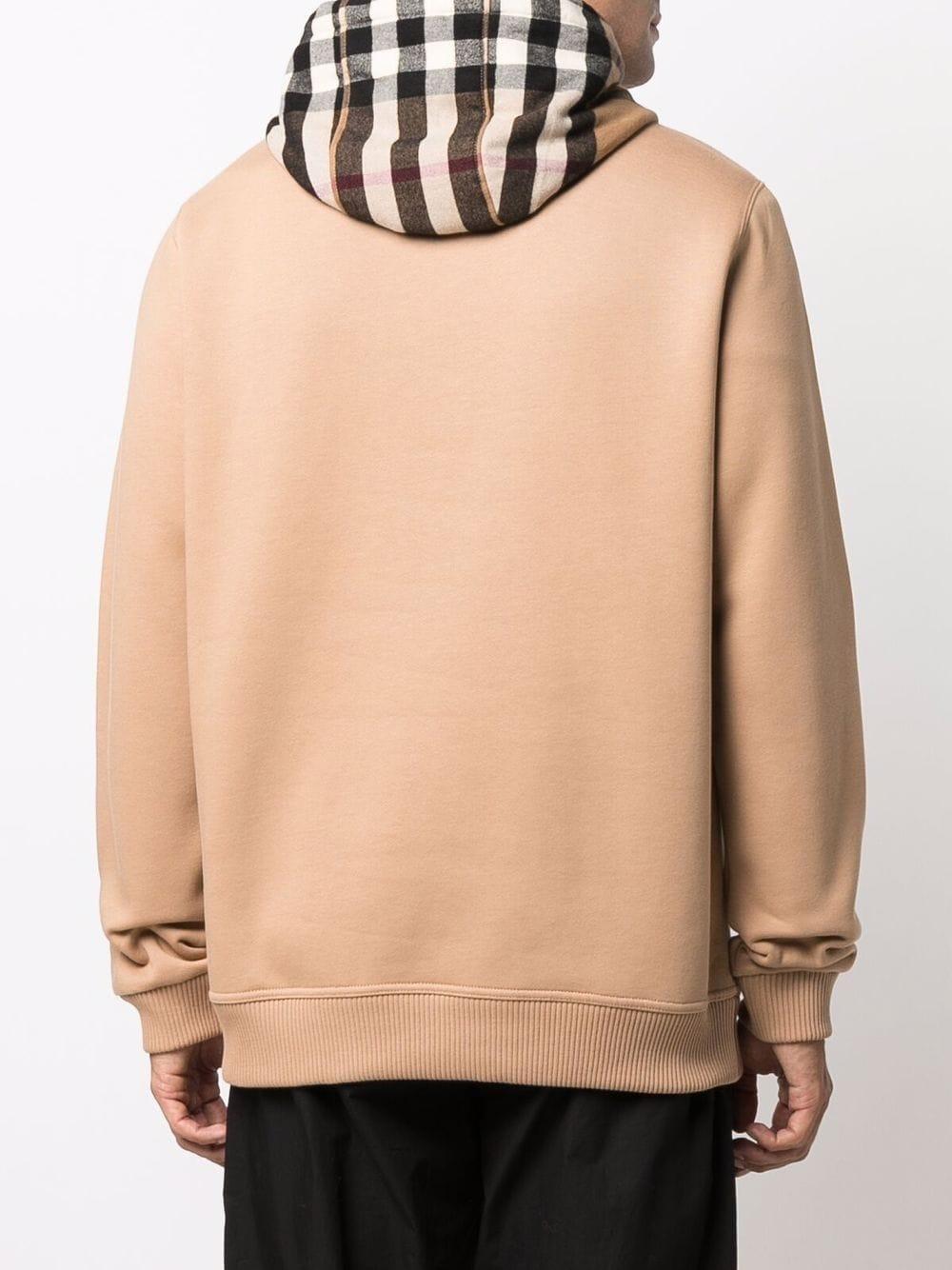 Burberry Check Hood Hoodie