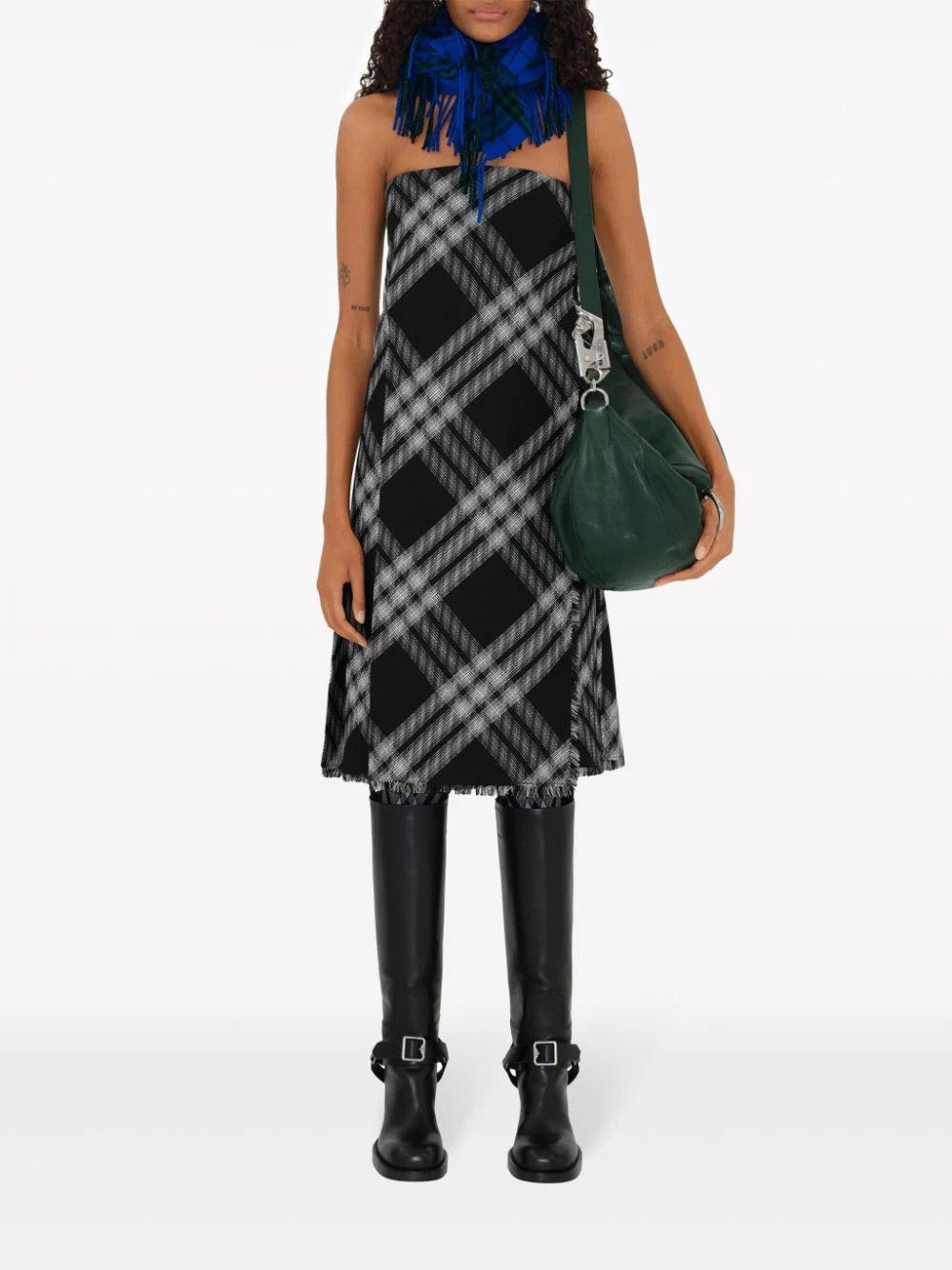 Burberry Check Kilt Dress