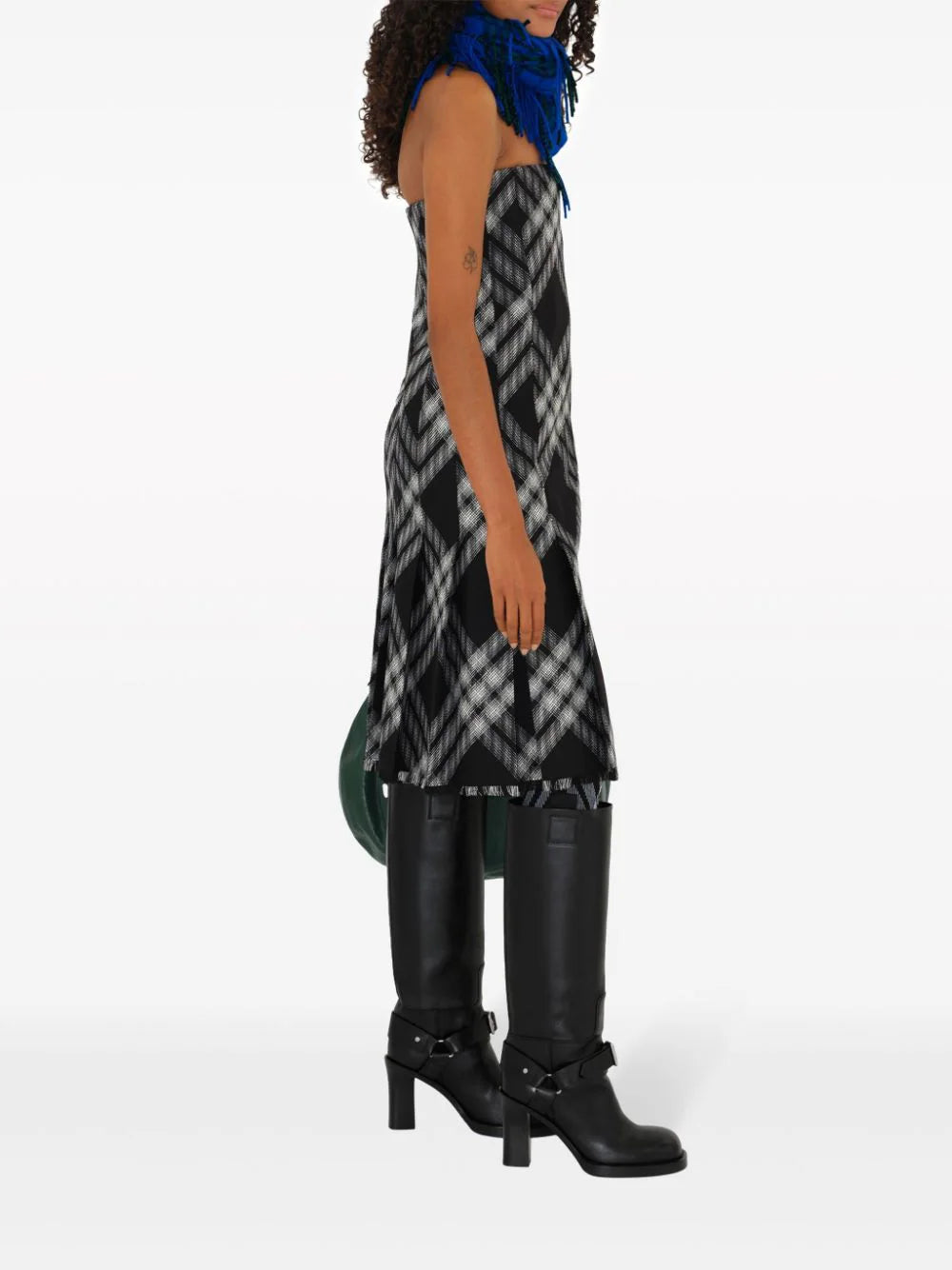Burberry Check Kilt Dress