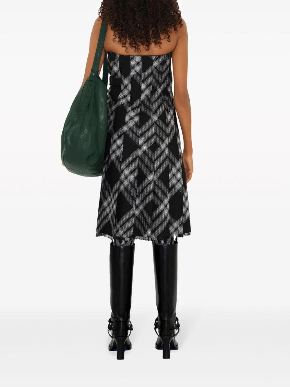 Burberry Check Kilt Dress