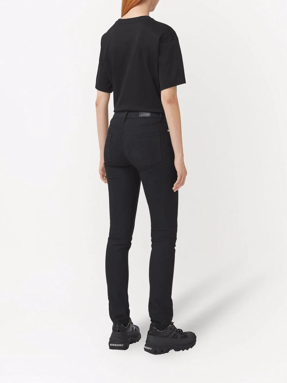 Burberry Check Pocket Oversized T-shirt