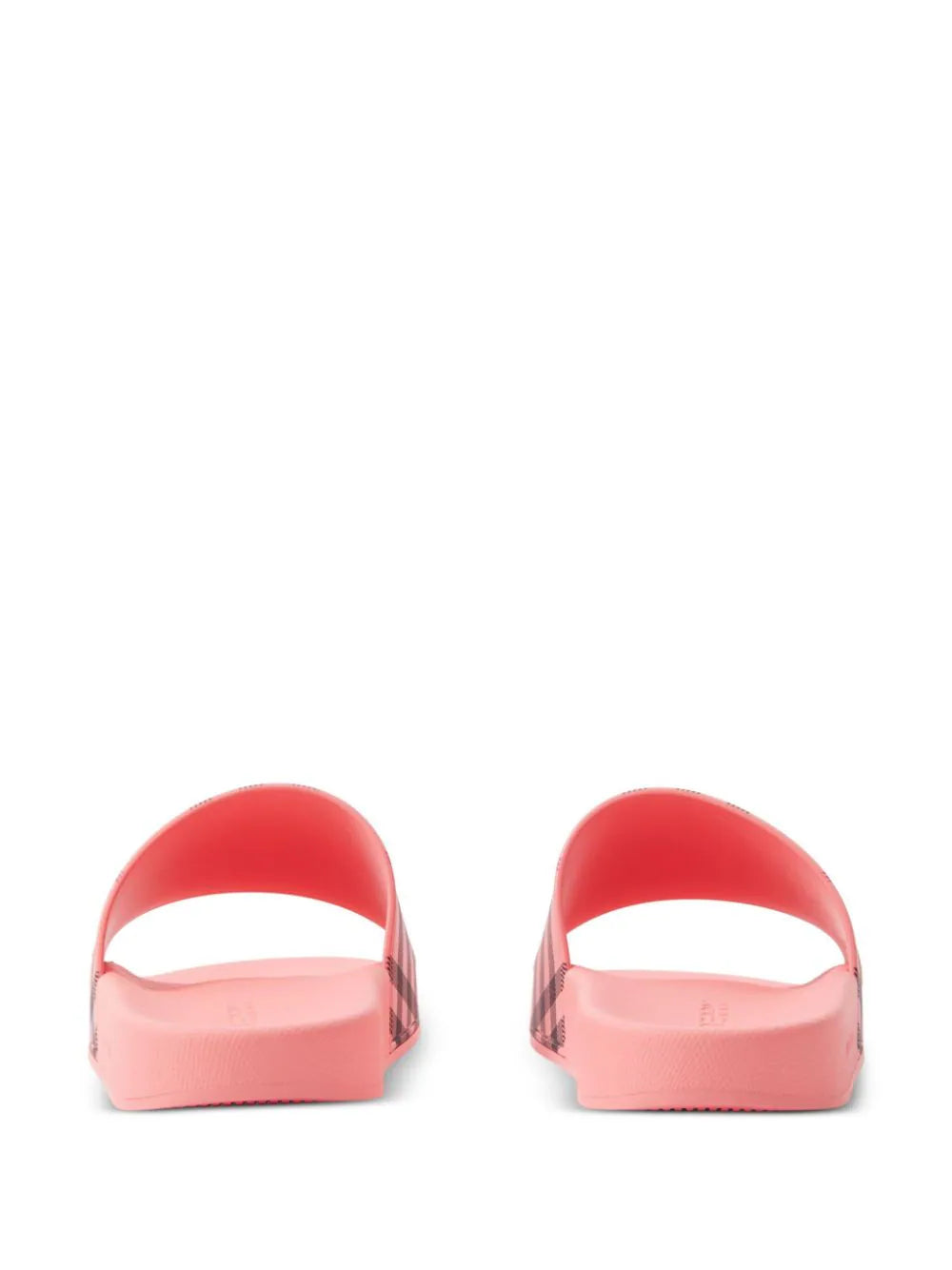 Burberry Check Print Slides