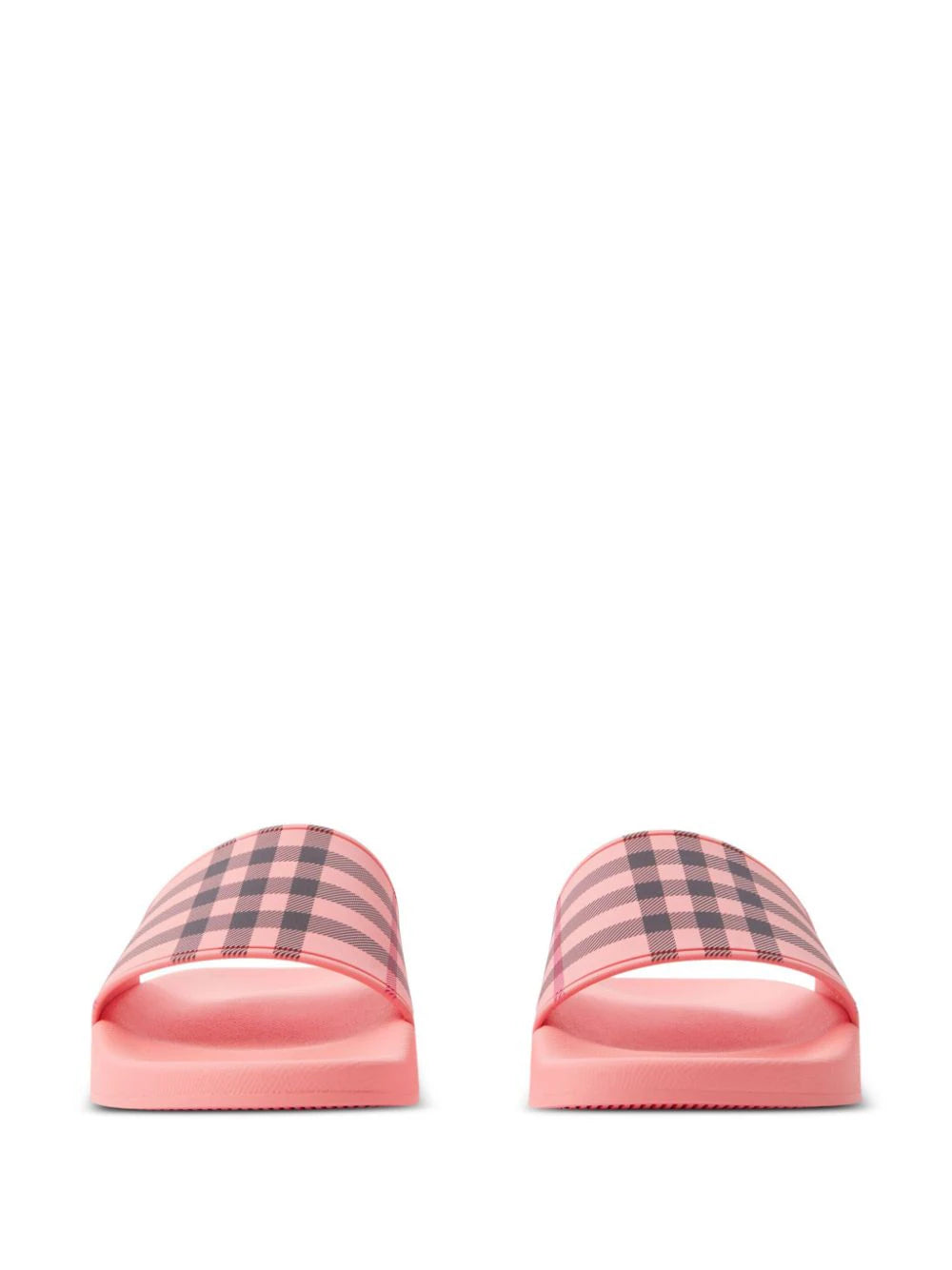 Burberry Check Print Slides