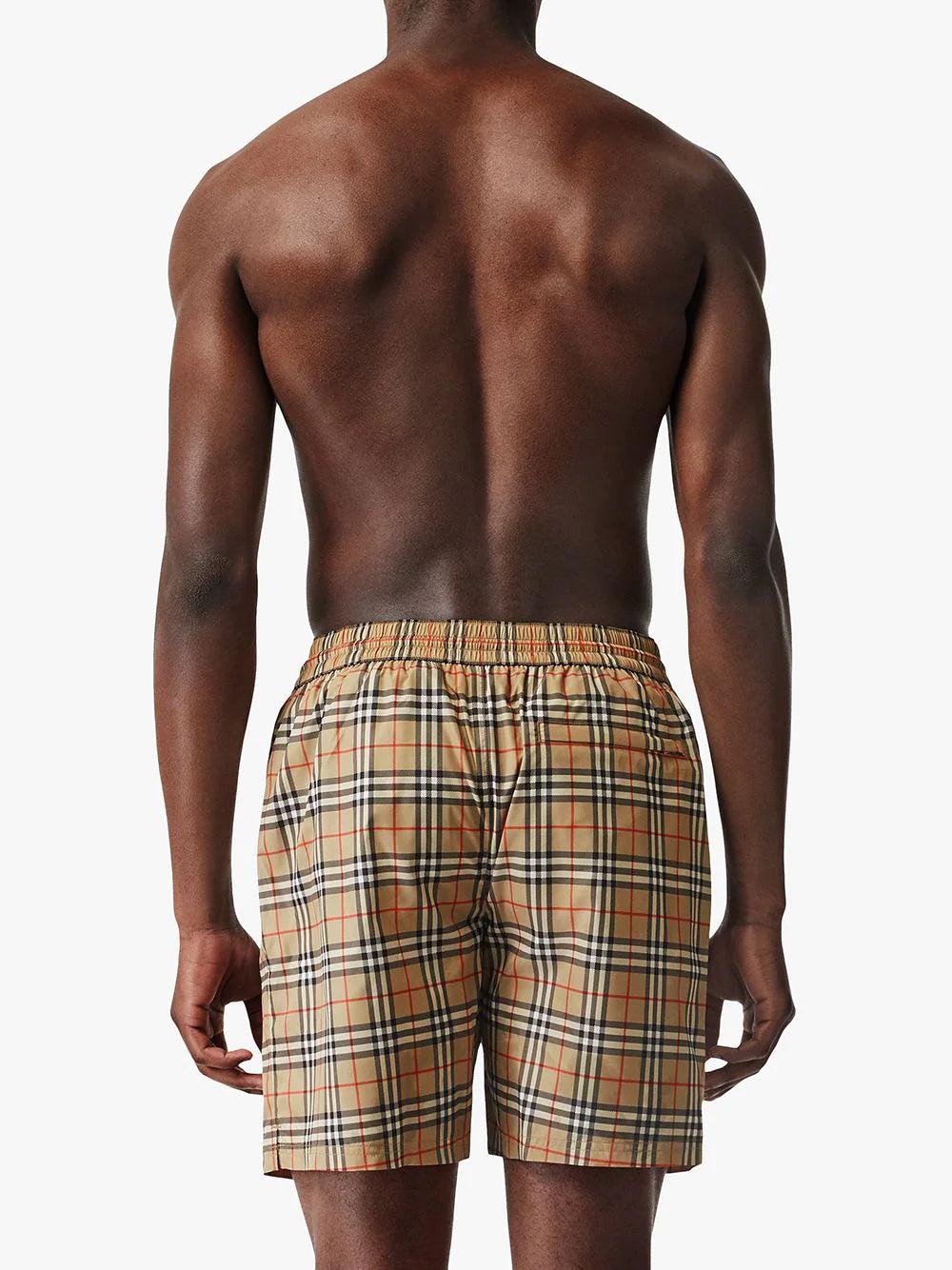 Burberry Check Swim Shorts