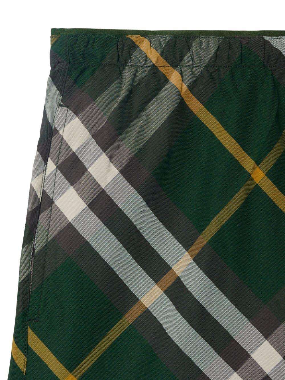Burberry Check Swim Shorts