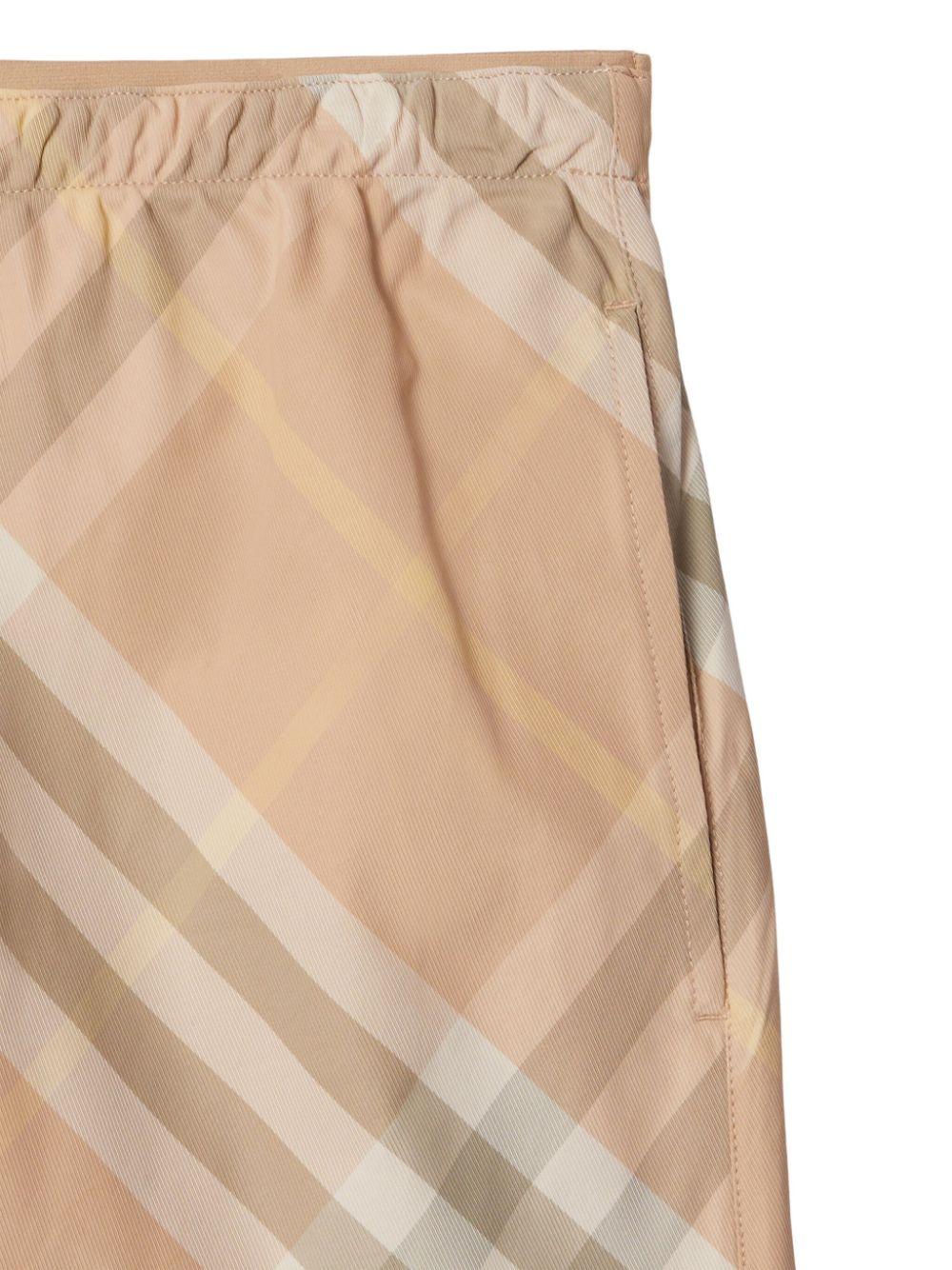 Burberry Check Swim Shorts