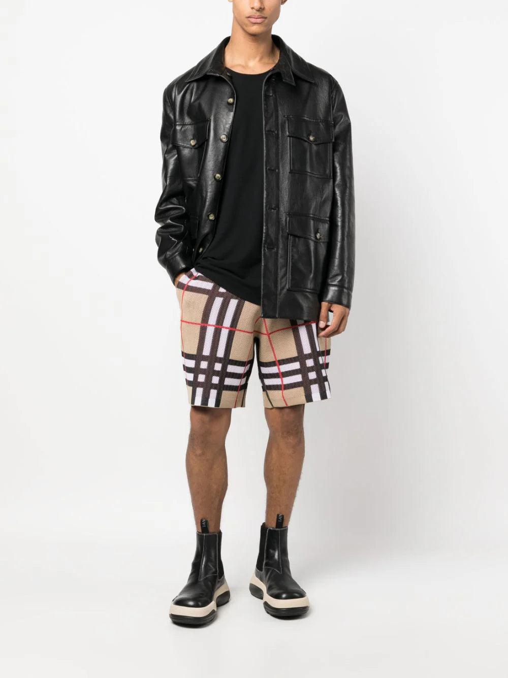 Burberry Check Technical Shorts