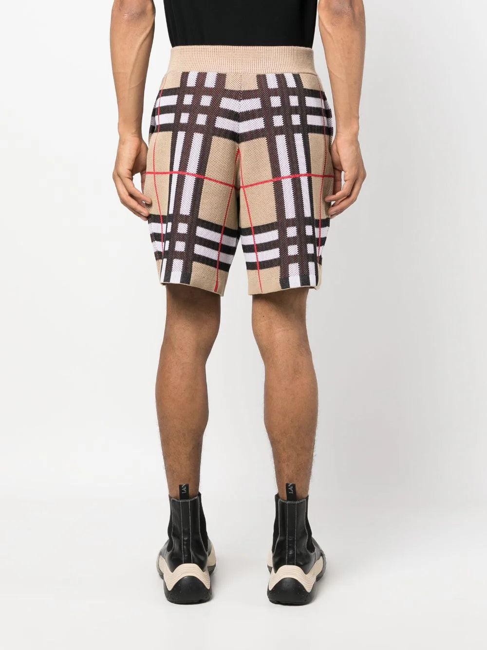Burberry Check Technical Shorts