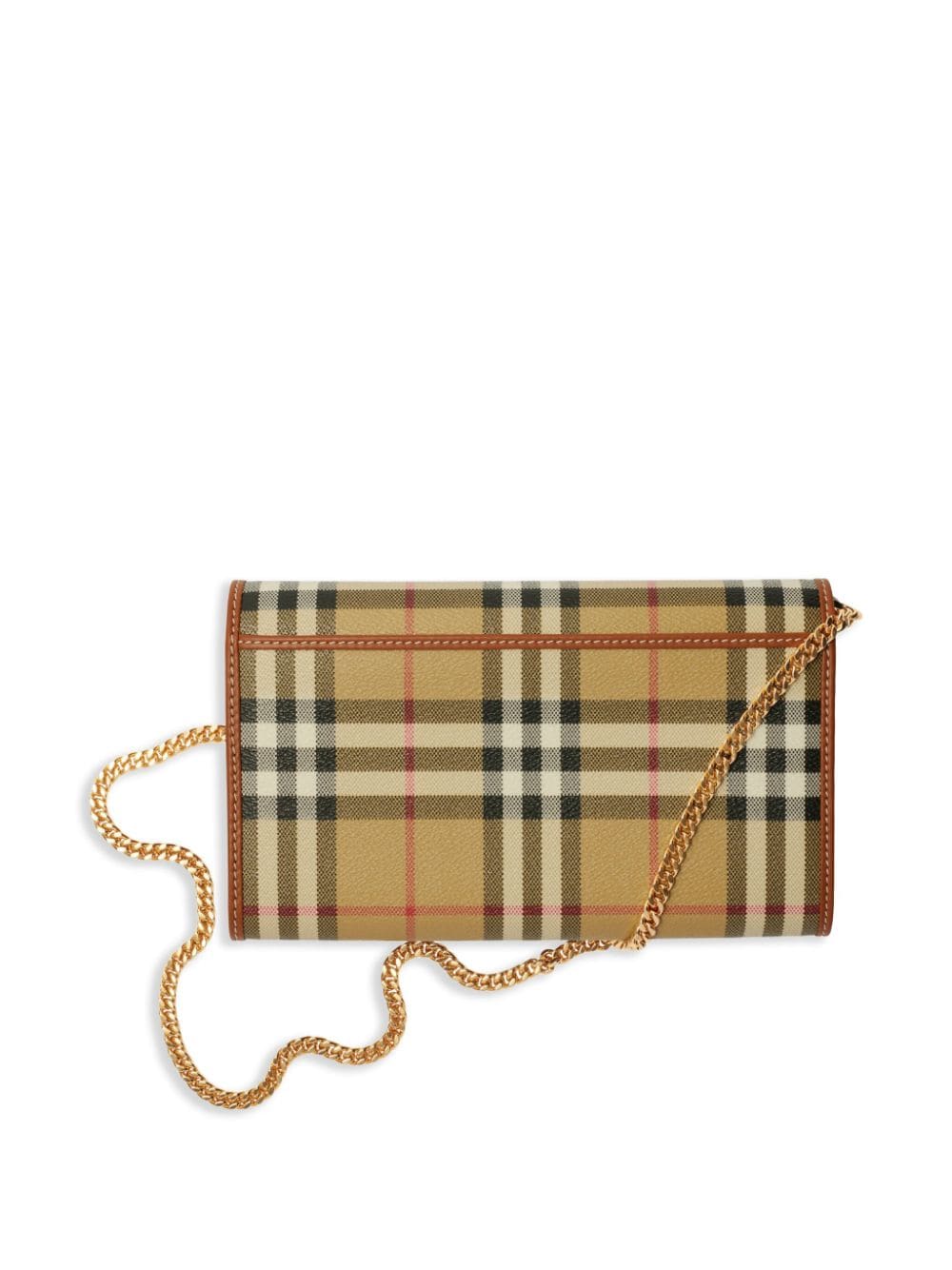 Burberry Check Wallet On Chain