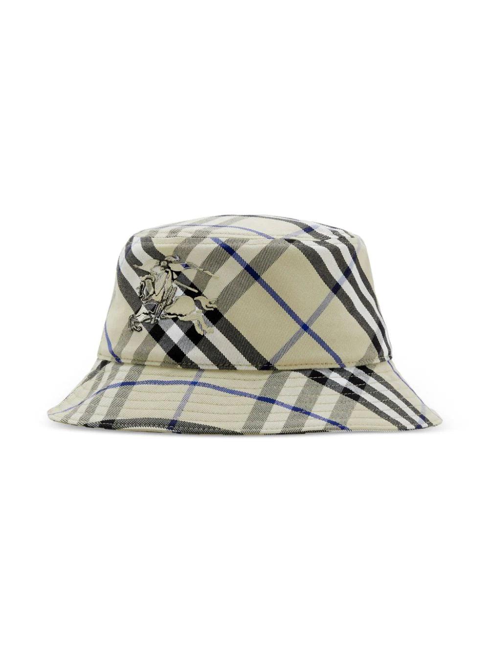 Burberry Cotton Blend Bucket Hat