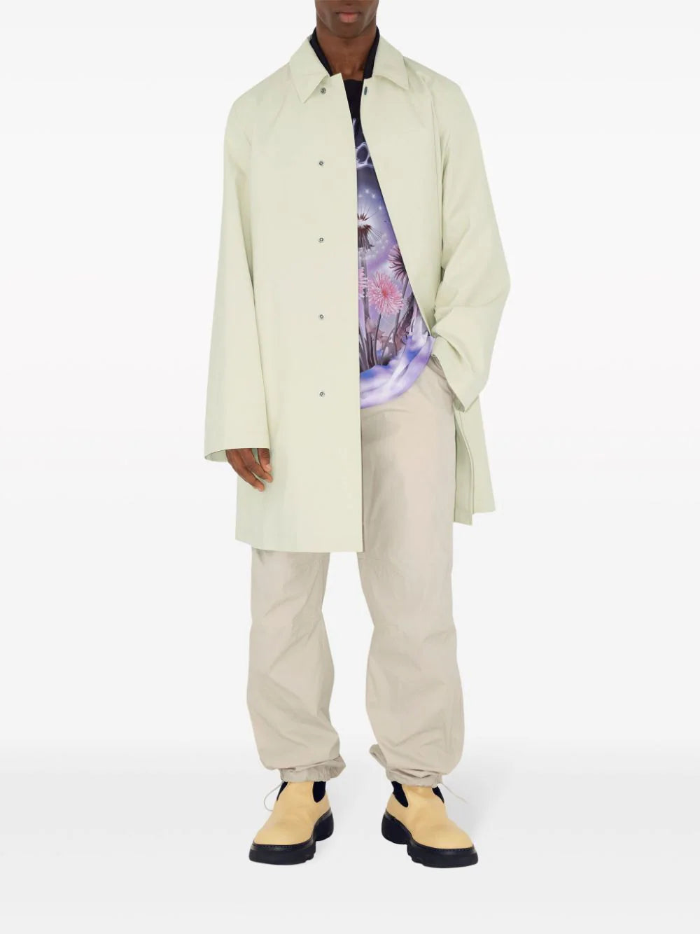 Burberry Cotton Blend Trousers
