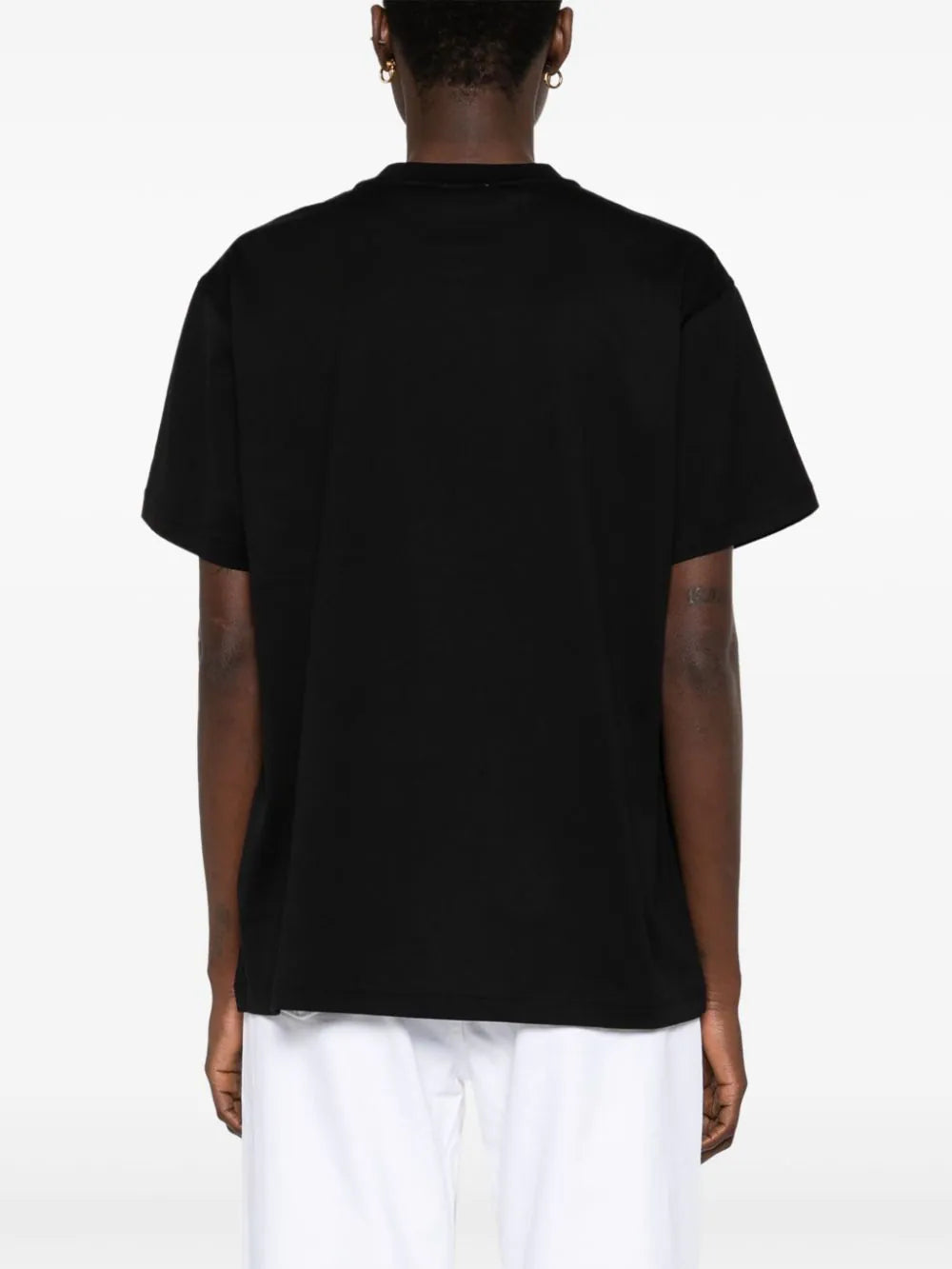 Burberry Cotton T-shirt With Check Pocket