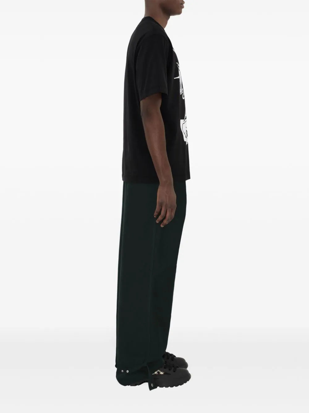 Burberry Cotton T-shirt With Ekd