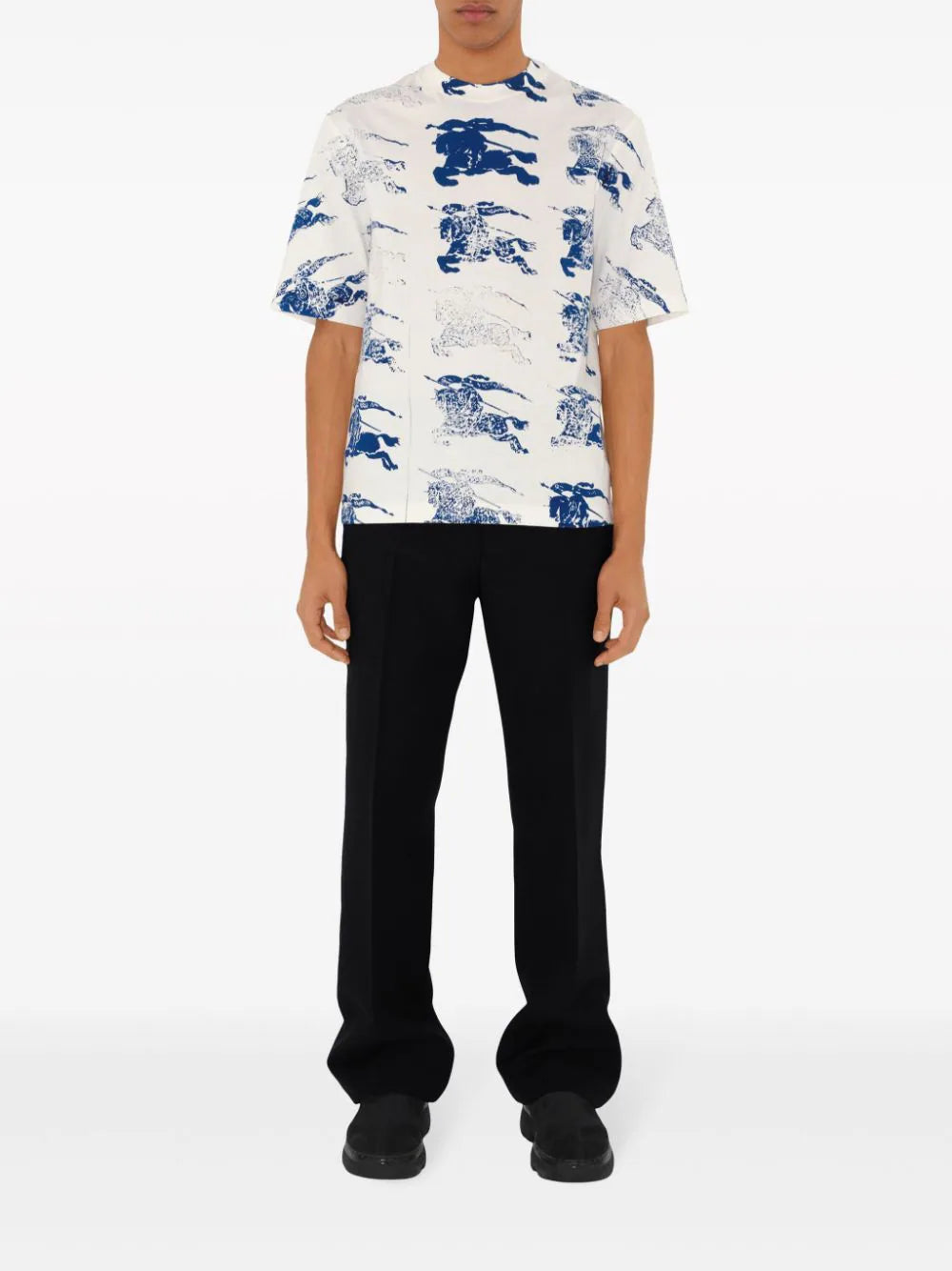 Burberry Cotton T-shirt With Ekd