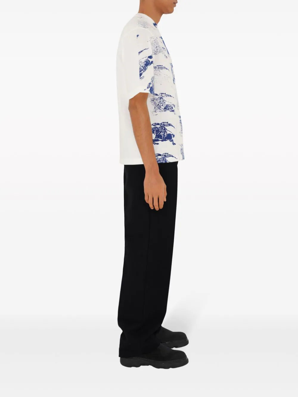 Burberry Cotton T-shirt With Ekd