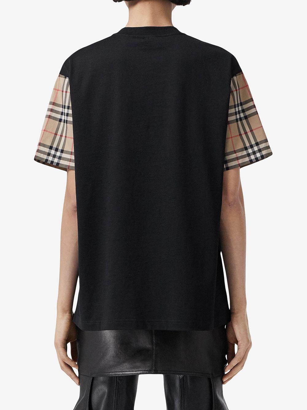 Burberry Cotton T-shirt With Sleeves