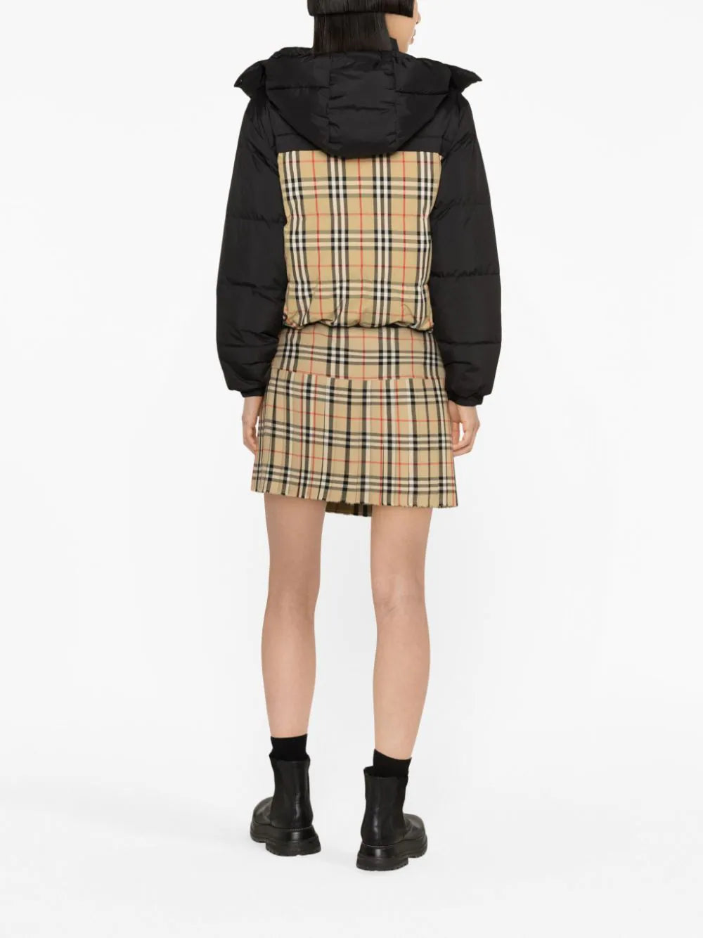 Burberry Cropped Reversible Puffer Jacket